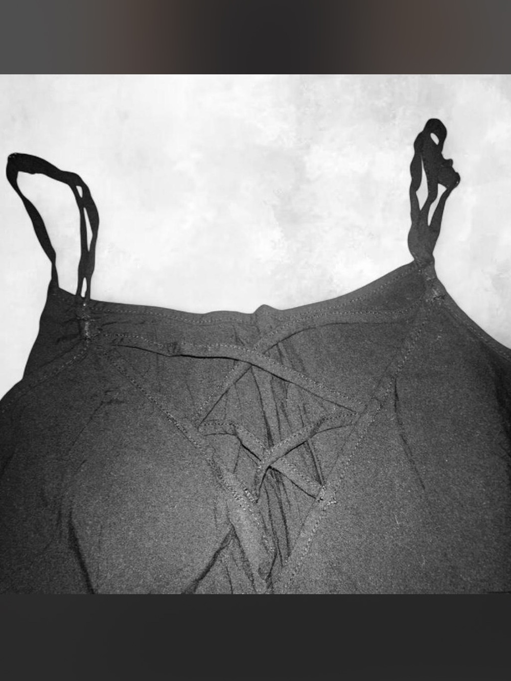 H&M Black V-Neck Spaghetti Strap Romper - Picture 4 of 5